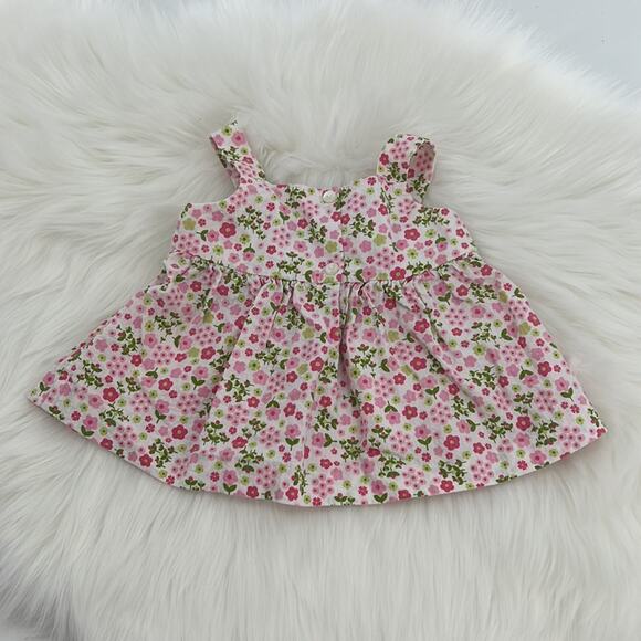 Anavini Hand Smocked Floral Tank Top - 18 Months - Picture 4 of 5